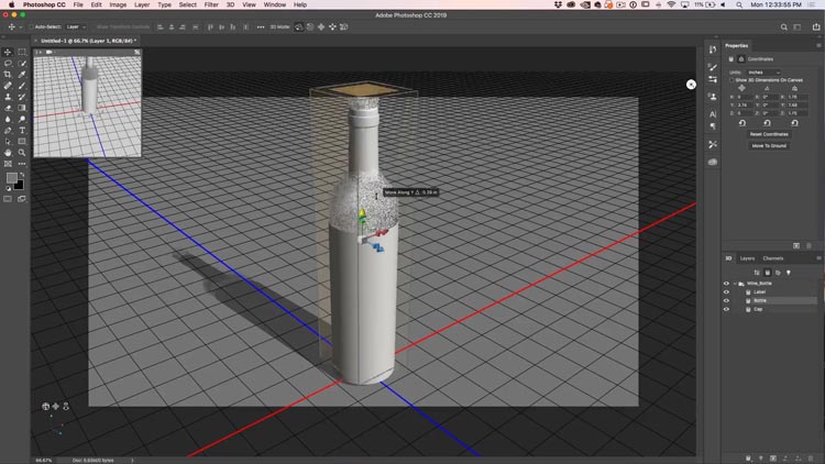 Photoshop 3d tutorial photoshopcafe use document open will How to Create and Manipulate 3D Designs in Photoshop